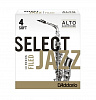 RSF10ASX4S Select Jazz Filed Трости для саксофона альт, размер 4, мягкие (Soft), 10шт, Rico