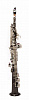 JP043BS Саксофон сопрано Bb, прямой, черный/серебро, John Packer