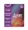 LX-E09 Комплект струн для электрогитары, никель, 9-42, с покрытием, Luxars