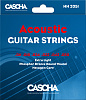 HH-2051 Комплект струн для акустической гитары, фосфорная бронза, 11-50, Cascha