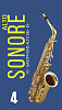 FR19SA17 Sonore Трости для саксофона альт № 4 (10шт), FedotovReeds
