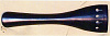 CT01E-1/4 Струнодержатель для виолончели, круглая модель, черное дерево, WBO