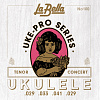 100 Uke-Pro Комплект струн для концертного/тенор укулеле, La Bella