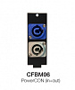CFBM06 Floor Box Модуль коммутационной коробки PowerCON In/Out, Soundking