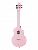 SQ-U-PK Укулеле концертный, карбон, розовый, Foix