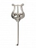 628T1N Лира для трубы 1", никелированная, Conn-Selmer
