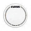 EQPC1 EQ Наклейка на рабочий пластик бас-барабана, прозрачная, одиночная педаль, Evans