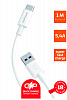 00-00022778 Кабель GP12T USB (m)-Type-C (m) 1.0м 5.4A, белый, GoPower