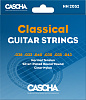 HH-2052 Комплект струн для классической гитары, среднее натяжение, посеребренные, Cascha
