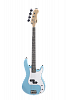 SQOE Sq-pb-4 blue - бас гитара
