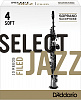 RSF10SSX4S Select Jazz Filed Трости для саксофона сопрано, размер 4 мягкие (Soft), 10шт, Rico