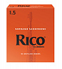 RIA1015 Rico Трости для саксофона сопрано, размер 1.5, 10шт, Rico