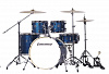 LC198-4 Accent Pro Барабанная установка, синяя (2 коробки), Ludwig