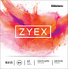 DZ610-3/4M Zyex Комплект струн для контрабаса размером 3/4, среднее натяжение, D'Addario