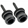MX2700BK-2 Крепление ремня, черное, 2 шт, Musiclily
