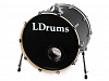 5001013-2016 Бас-барабан 20" x 16", черный, LDrums